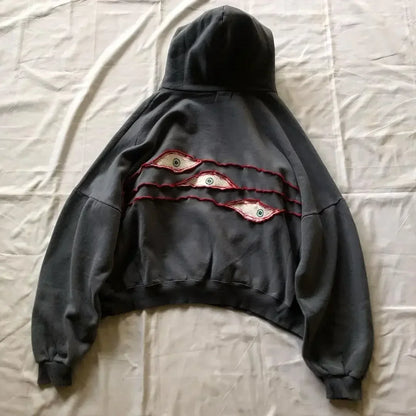 ALL-SEEING EMBROIDERED HOODIE