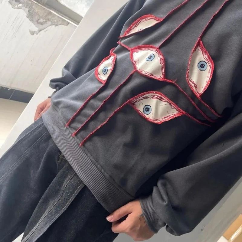 ALL-SEEING EMBROIDERED HOODIE